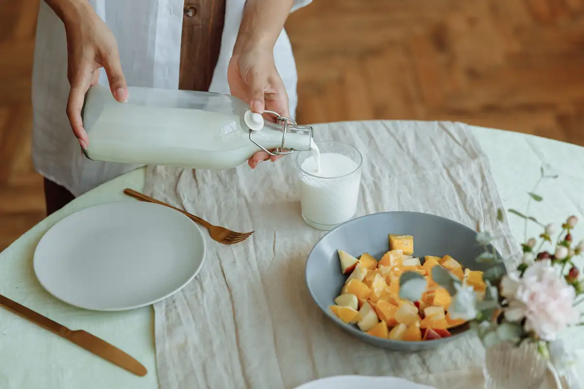 Verdunde melk tegen meeldauw